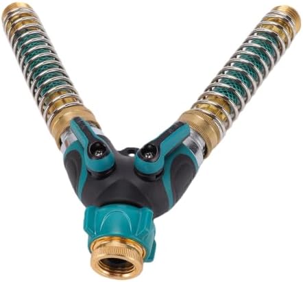 banapoy 2 Way Y Garden Hose Splitter, 3/4 Inch by Facilitateyourlife