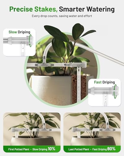 [All-New 2027] 2 Zone Automatic Plant Waterer for Indoor, Unistyle Plant Watering Devices for Potted Plants, Drip Irrigation System with Programmable - Image 4