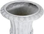 Urn Planter for Outdoor Garden, 26 Inch, Antique White - Image 4