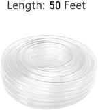 Eastrans 50ft x 7/8" Clear Vinyl Tubing, Flexible Plastic PVC Tubing - Image 5