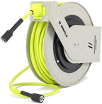 MINGLE Retractable Pressure Washer Hose Reel, 1/4" × 100ft by MMINGLE
