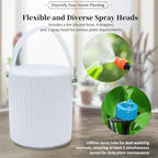 Automatic Plant Watering System Kit with Pump, Drip Irrigation and Sprayer for 5+ Potted Plants, APP Voice Control, Programmable Timer, LED Touch Screen (White) - Image 7