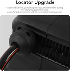 GOTOTOP Retractable Hose Reel PVC Garden Hose Reel with 20m 65.6ft 2m Inlet Auto Lock Smooth Retraction 9 Spray Modes for Garden Lawn Yard Watering in 23 to 113 Degrees Fahrenheit - Image 2