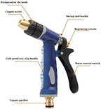 Garden Hose Nozzle, Hose Spray Nozzle with Adjustable Spray Patterns, Hose Sprayer Heavy Duty Metal Water Hose Nozzle for Hand Watering Plants and Lawn, Car Washing, Pa - Image 3