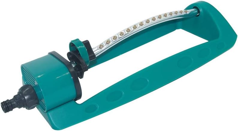 SagaSave Lawn & Garden Aluminium Alloy Oscillating Water Sprinkler Square Foot Coverage for Yard Oscillation Sprinkler by Unknown