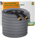 Garden Hose 100 FT, Non-Expanding Water Hose, Ultra-Light & Flexible, Burst-Resistant, Kink-Free, High-Pressure Garden Hose All-Weather Use for Lawns, Gardens, and Outdoor Cleaning by Unknown