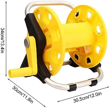 Hose Reel Cart, Garden Hose Reel Cart, Portable Garden Hose Reel, Mobile for Outdoor Use, Easy Storage, 13.4x12.0x11.8in, Water Hose Storage Cart for Watering for Garden and Yard - Image 6