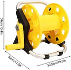 Hose Reel Cart, Garden Hose Reel Cart, Portable Garden Hose Reel, Mobile for Outdoor Use, Easy Storage, 13.4x12.0x11.8in, Water Hose Storage Cart for Watering for Garden and Yard - Image 6