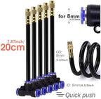 10pcs Misting Nozzle Brass Atomization Sprayer for Garden - Image 2