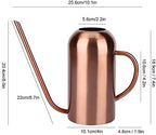 Stainless Steel Watering Can with Long Spout for Indoor Plants - Image 7