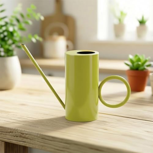 Indoor Watering Can for House Plant Stainless Steel Watering Can Metal with Long Spout Indoor Plant 1500ml - Image 5