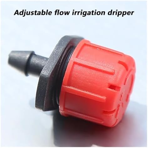 Adjustable Irrigation Drippers 100-1000pcs Water Dropper Adjustable Flow Head Drippers Portable Emitter Dripper Micro Drip Irrigation Sprinklers(600PCS) - Image 7