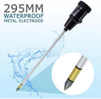 Soil PH Meter,Waterproof Soil PH Moisture Meter Tester,295mm Long Electrode Probe,Self Powered Meter No Battery Needed,for Indoor & Outdoor Plants, Garden, Lawn, Farm - Image 7