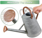 Galvanized Steel Watering Can for Outdoor&Indoor Plants，1.5 Gallon - Image 6