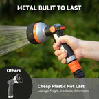 VOXON Full Metal Garden Hose Nozzle, 10 Spray Patterns - Image 5