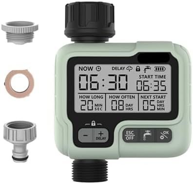 HCT-322 Automatic Water Timer Garden Digital Irrigation Machine Intelligent Sprinkler Used Outdoor to Save Water&Time by Unknown