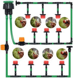 4/7mm Watering PVC Hose, for Garden 1/4inch Tubing Pipe 1/2'' and 3/4'' Connector Fit Plants Irrigation System Kit Greenhouse 5-50M (Color : 20M, Size : 1/4'') - Image 3