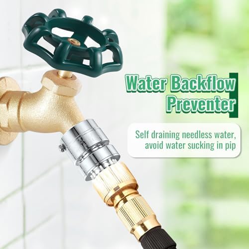2PCS Self Draining Vacuum Breaker Compatible with PK1390 Thread Replacement - Image 6