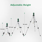 RESTMO Gear Drive Sprinkler with Metal Tripod Base for Large Area Watering - Image 2