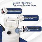 Sprayers Plus FoamX Pro Foaming Pump Sprayer 2 Gallon 45 PSI Hand Pump - Image 4