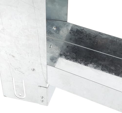 Rainwater Diverter Downspout, Iron for 3x4 Inch - Image 7