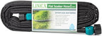 LINEX Flat Soaker Hose 50 ft for Garden Beds, Drip Hoses 1/2'' x 25 ft 2 Pack Save Water 80%, Heavy Duty Irrigation Hose Sprinkler Hose by LINEX