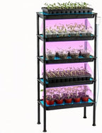 RooTrimmer 5-Tier Hydroponics Growing System with Grow Lights & Pump by RooTrimmer