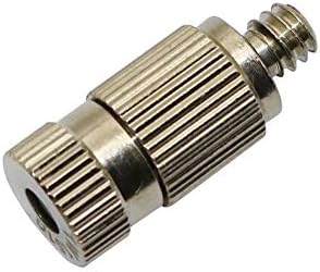 Garden Sprinkler Watering Sprayer 0.1~0.5mm High Pressure Mist Nozzle Greenhouse Sprinkler Irrigation Plant Cooling Systeem Stainless Steel Spray Nozzle (Color : 0.2 mm mist) - Image 5