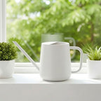 Watering Can Indoor Small for House Plant with Long Spout Stainless Steel 1000ml for Flowers Small Stainless Steel Watering Can - Image 4