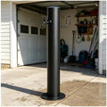 Antifreeze Garden Water Column,Stainless Steel Vertical Water Hydrant,with Hose Holder,Freestanding Floor Mounted Hydrant Waters Tap for Car Washing and Watering by Unknown