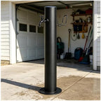 Antifreeze Garden Water Column,Stainless Steel Vertical Water Hydrant,with Hose Holder,Freestanding Floor Mounted Hydrant Waters Tap for Car Washing and Watering by Unknown