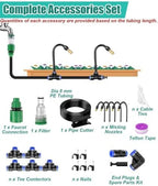 Bendable Drip Irrigation System Kit with Rust-Proof Nozzles, for Vegetable - Image 7