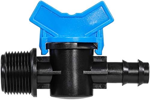 RKMV1634NPT Mini-Valve 3/4" NPT x 16 mm Barb, (Pack of 50) by Unknown