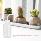 PATIKIL 250ml 8oz Succulent Eyelash Tattoo Wash Bottle, 30 Pcs Plastic Watering Squeeze Bottle Rinse Bottle for Plant Eyelash Extensions Irrigation Lab Gap Cleaning, Clear - Image 4