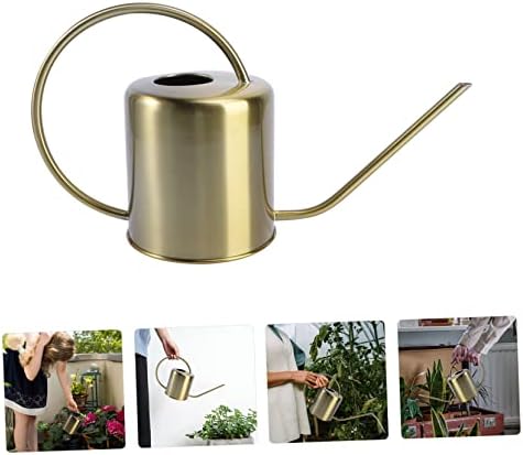LIOOBO Stainless Steel Long Spout Watering Can Durable Practical Kettle for Indoor and Outdoor Plants for Gardening Enthusiasts Easy to Use and Reusable - Image 5