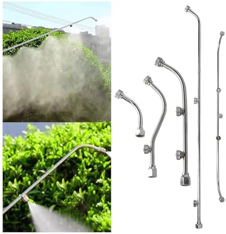 Spray Dispenser, Sprayer Wand Nozzle Accessory Part Stainless Steel Watering Tool Fitting Gardening Agricultural(57.5cm) - Image 3