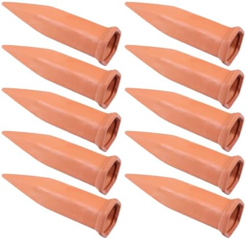 12Pcs Ceramic Self Watering Spikes, Slow Release Drip Irrigation for Plants by BESTonZON