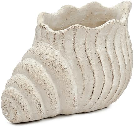 Nautilus Shell Planter, Beige - Image 5