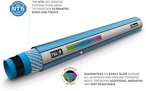 FITT Aquamaster 5/8" 50ft, high performance flexible Garden Hose for intensive Use. Kink-proof - Image 4