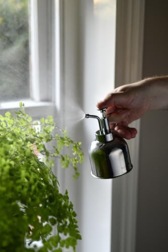 Burgon & Ball Indoor Plant Mister, Stainless Steel - Image 4