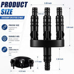 2 Pack Statuary Splitter 3 Way for Pond & Fountain Pumps - Image 2