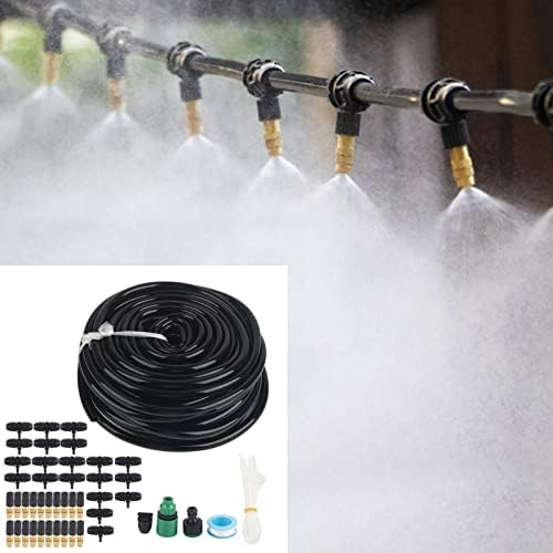 65.6FT Drip Irrigation Kit, Garden Plant Watering Sprinkler System with Adjustable Nozzles, Automatic Irrigation Equipment Set for Outdoor Plants, Greenhouse Flower, Bed Patio, Lawn - Image 5