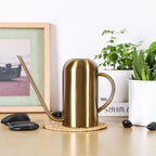 Golden Stainless Steel Watering Pot with Long Spout 1.5 L - Image 4