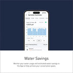 Moen 8-Zone Smart Sprinkler Controller, Wi-Fi Connectible Smart Irrigation System with Automatic Water Timer, WICNT008G1USA - Image 5