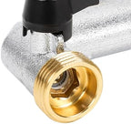 Brass Tap Splitter 2 Way Hose Connector 3/4 Inch - Image 5