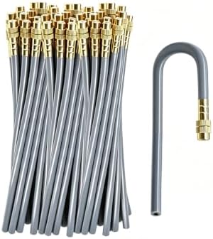 50PCS 0.236Inch Bendable Mist Nozzle,Length - 7.87Inch Copper Sprinkler by MUCIAKIE