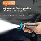 Home High-Pressure Car Wash Water Gun with Booster Nozzle, High-Pressure Home Car Wash Water Gun & Hose Set, Multi Function Lawn & Garden Watering Sprayer, for Watering Outdoor Cleaning (+10m Hose) - Image 4