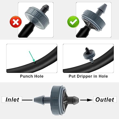 Netafim 1 GPH Woodpecker Jr Pressure Compensating Drip Emitters (250) - Image 4