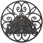 Liberty Garden Products 670 Wall Mounted Decorative Hose Butler, Holds 125-Feet of , Black by LibertyGardenProducts