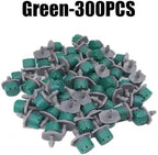 Irrigation System forgarden 4/7mm Garden Irrigation Nozzle Adjustable Dripper Sprinkler Emitter Micro Drip Greenhouse Watering Spray Garden Sprinkler(Green-300PCS) - Image 2